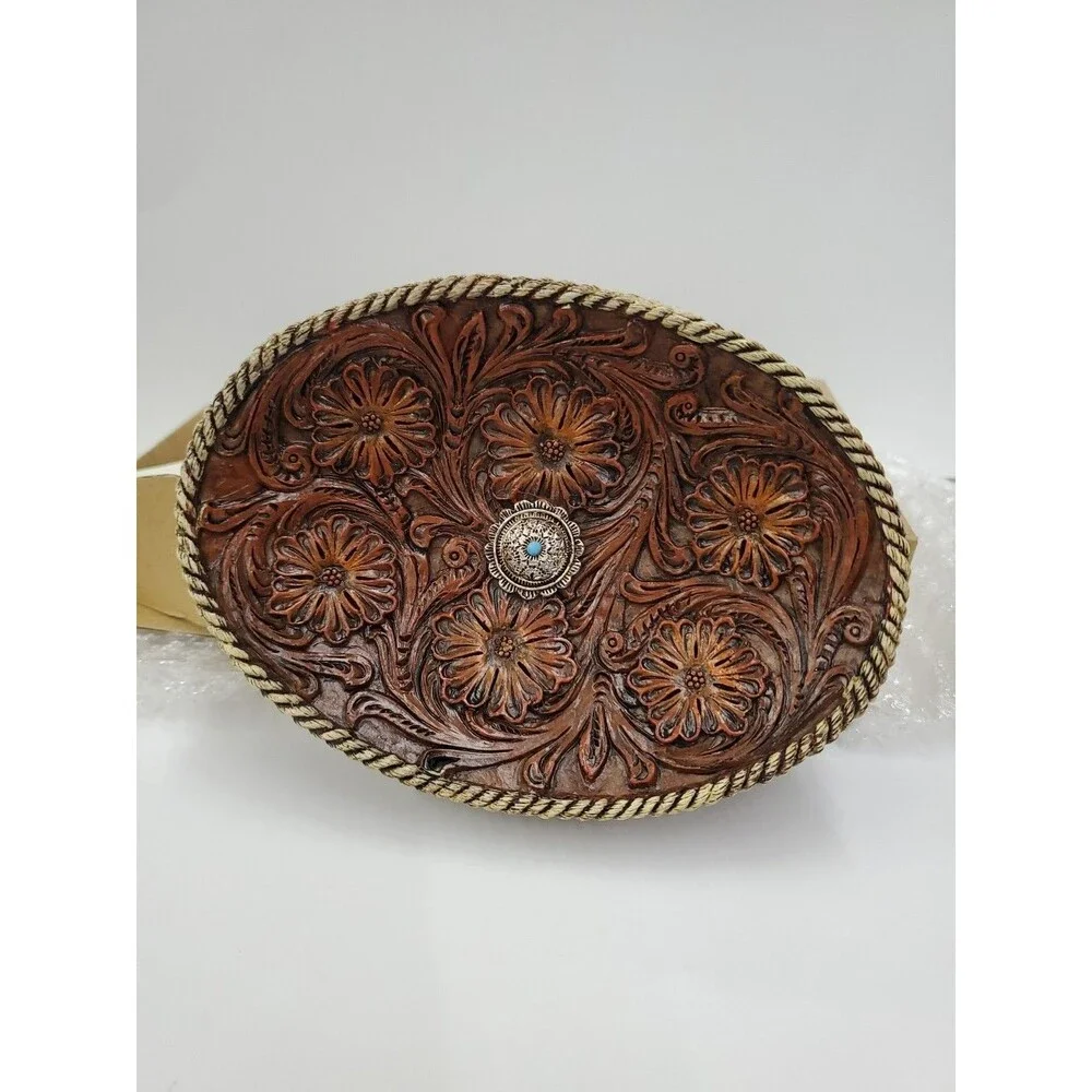 Western Style Resin Trinket/Soap/Change/Jewelry Dish-Rope/Turquoise/Basket Weave